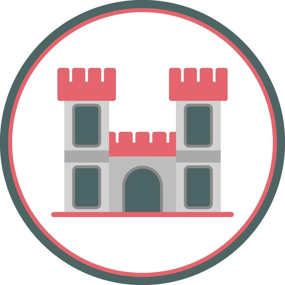 Castle Vector Icon Design