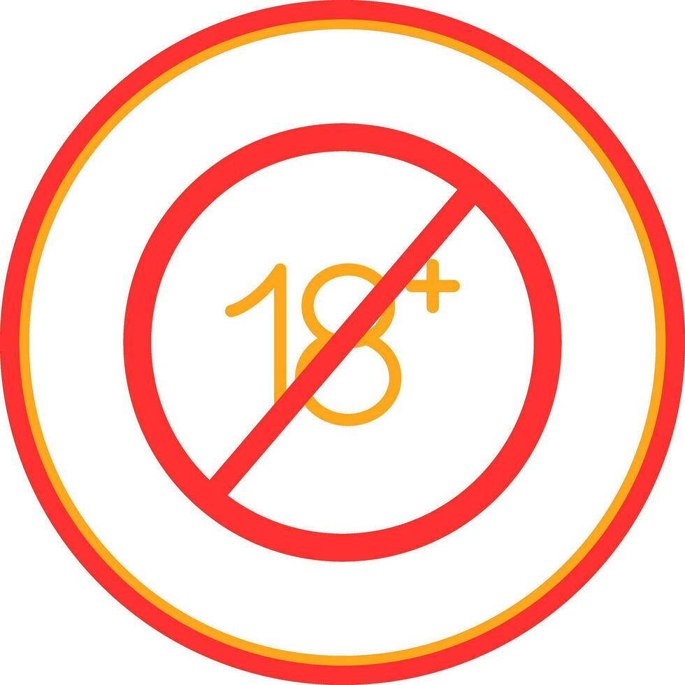 Prohibited Vector Icon Design