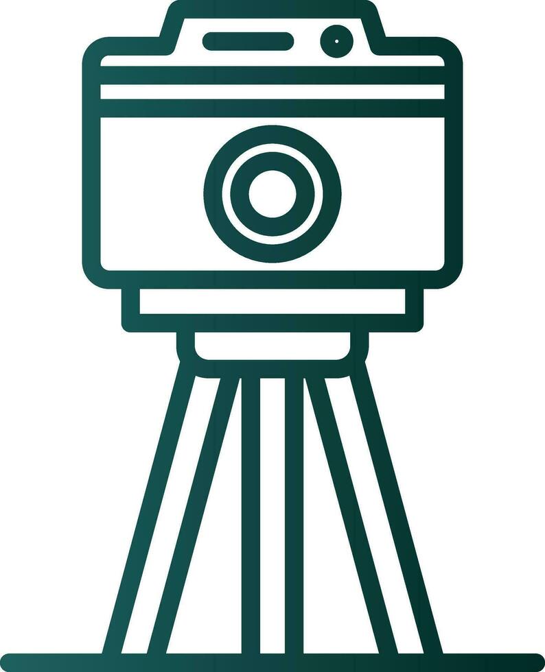 Tripod Vector Icon Design