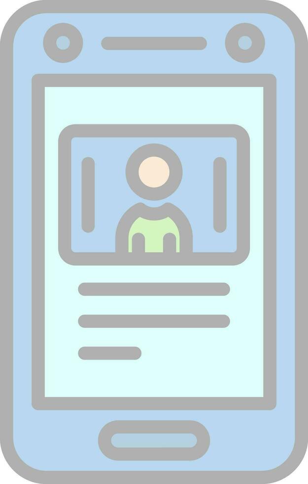 Vlog Vector Icon Design