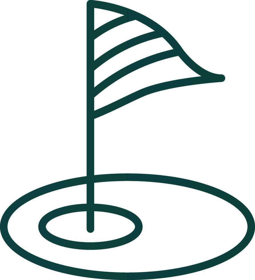 diseño de icono de vector de golf