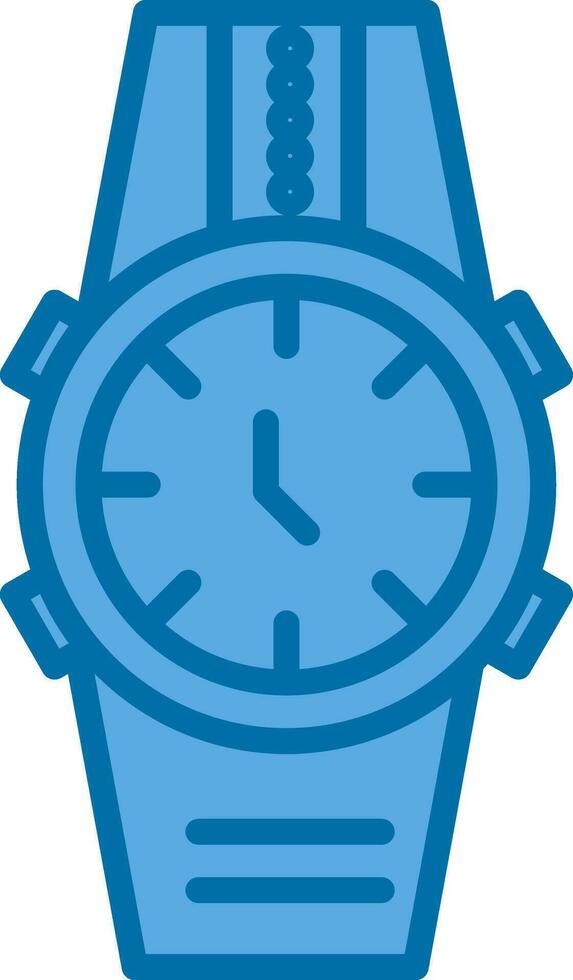 Wristwatch Vector Icon Design