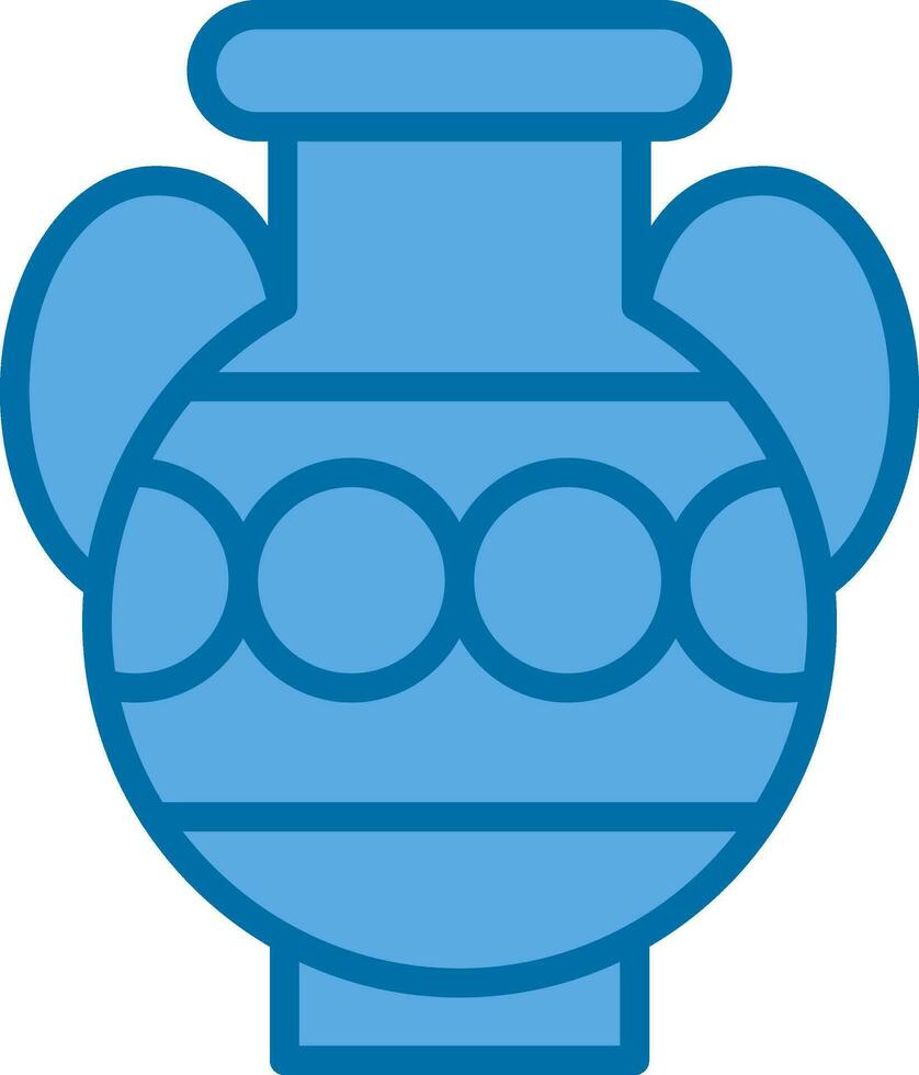 Amphora Vector Icon Design
