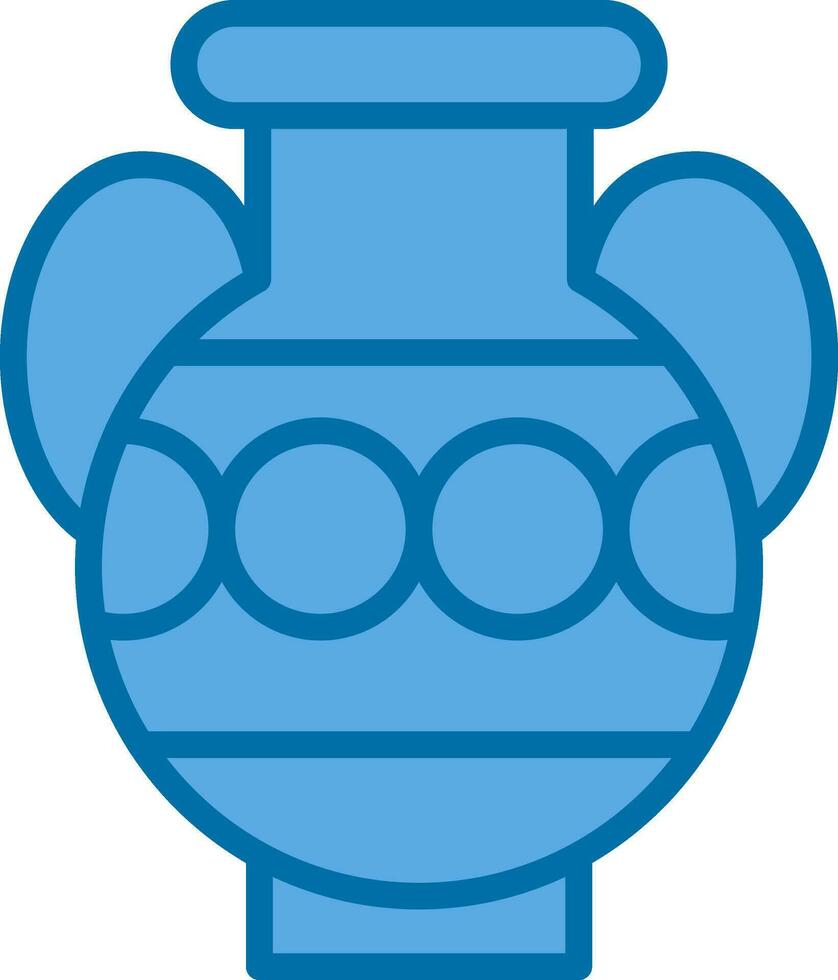 Amphora Vector Icon Design