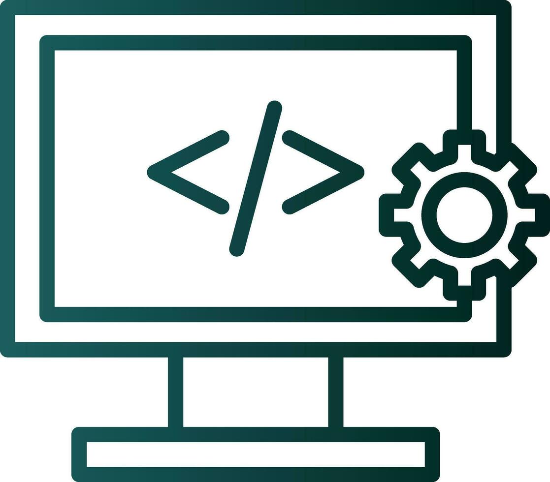 web desarrollo vector icono diseño