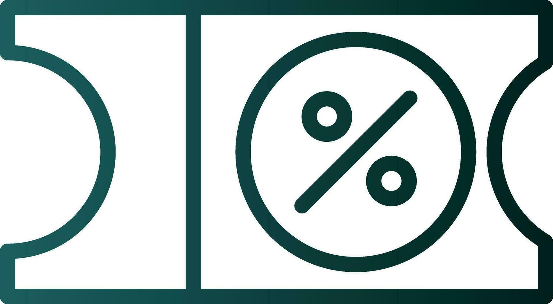 Discount Vector Icon Design