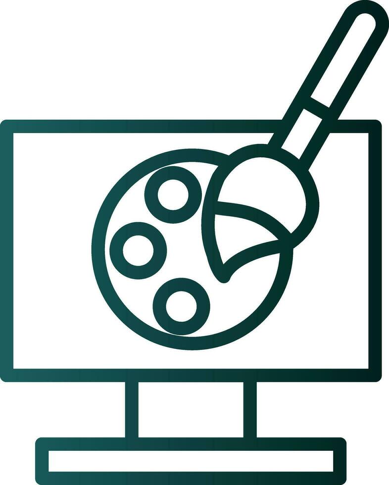 Digital art Vector Icon Design