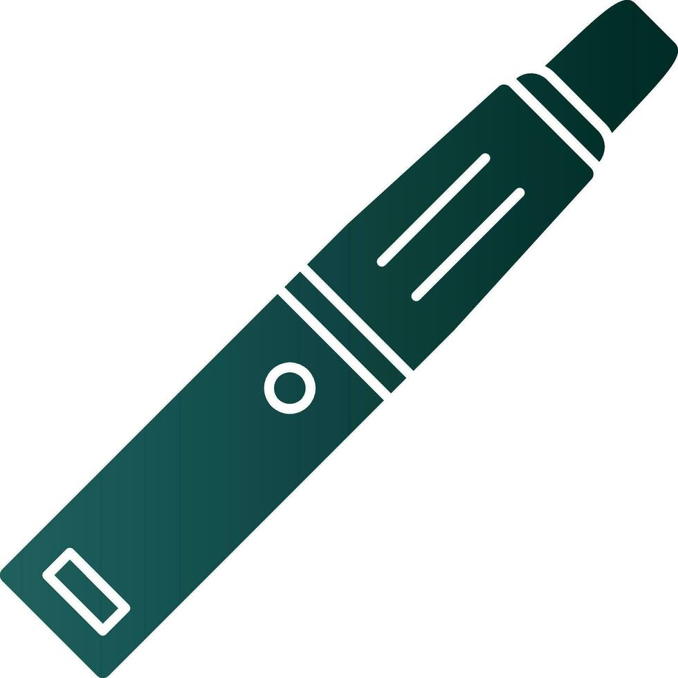 Electronic cigarette Vector Icon Design
