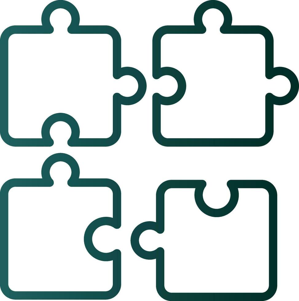 Puzzle Vector Icon Design