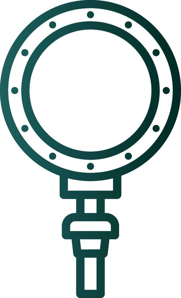 Ring light Vector Icon Design