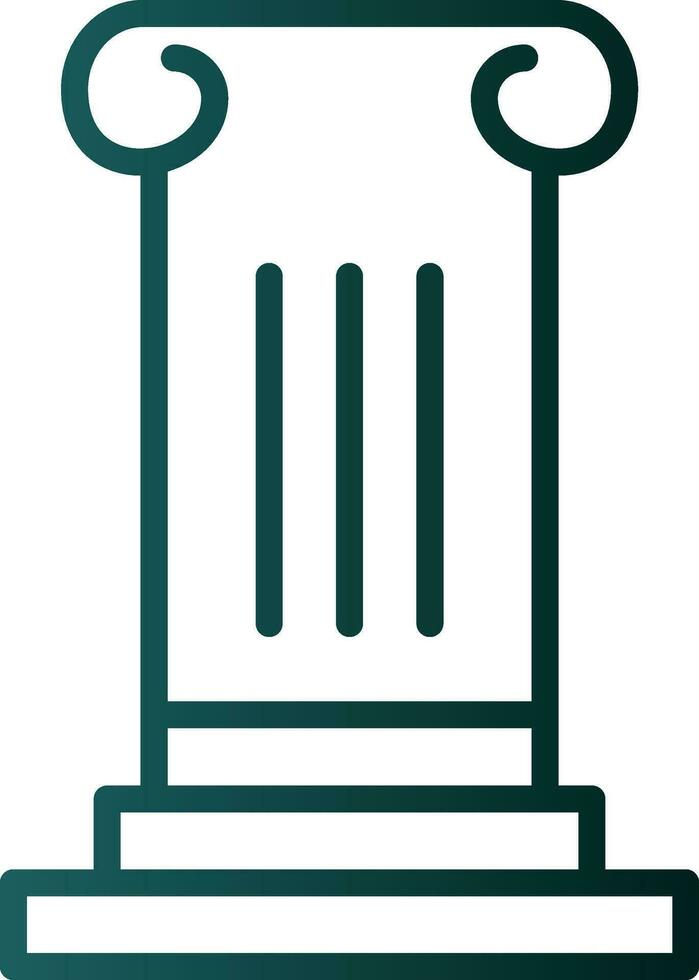 Column Vector Icon Design