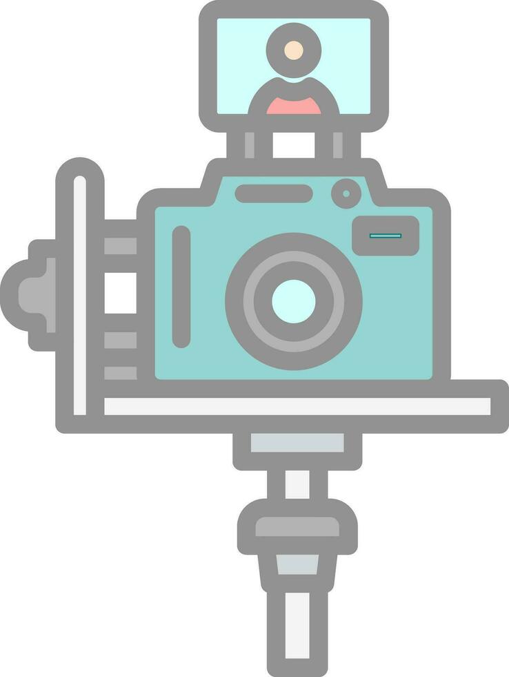 Vlogger Vector Icon Design