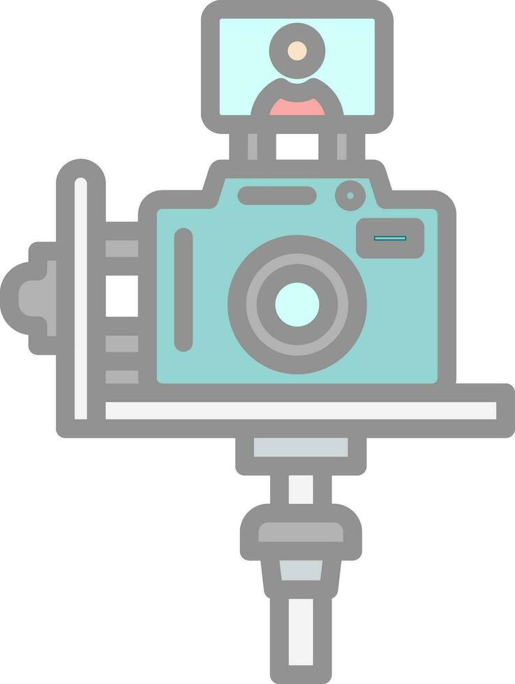 diseño de icono de vector de vlogger