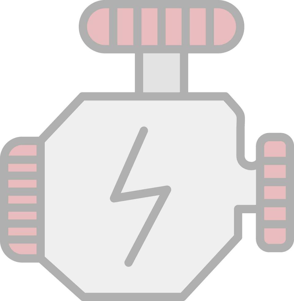 diseño de icono de vector de motor