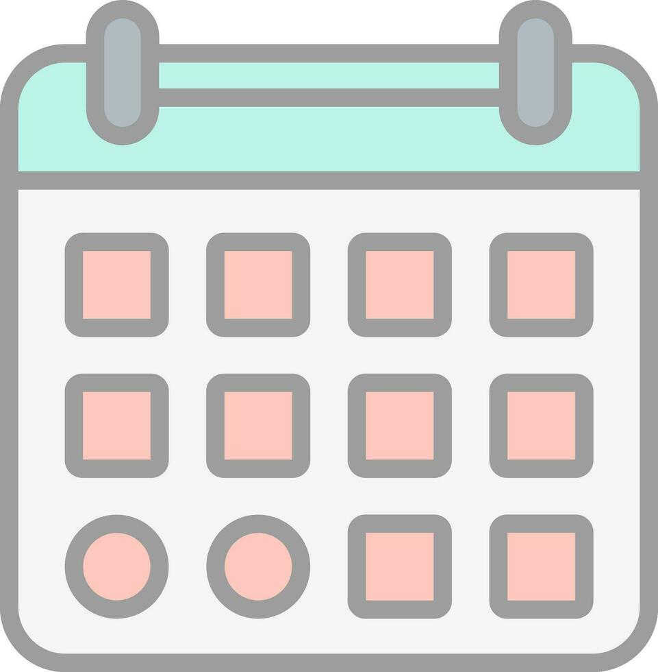 Calendar Vector Icon Design