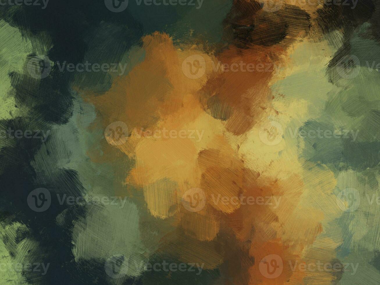 Colorful oil paint brush abstract background photo