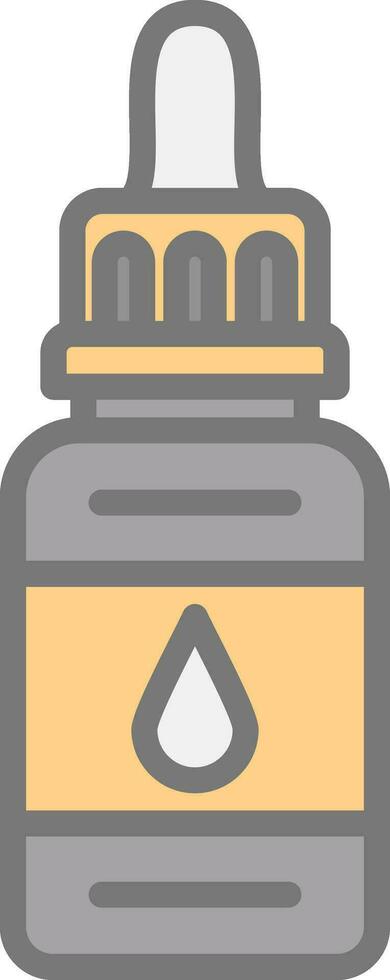 Vape liquid Vector Icon Design