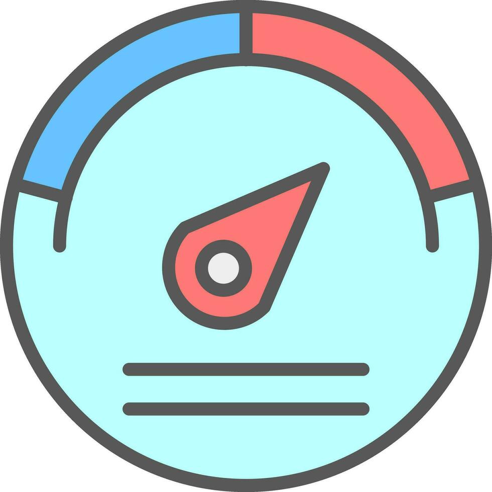 Meter Vector Icon Design