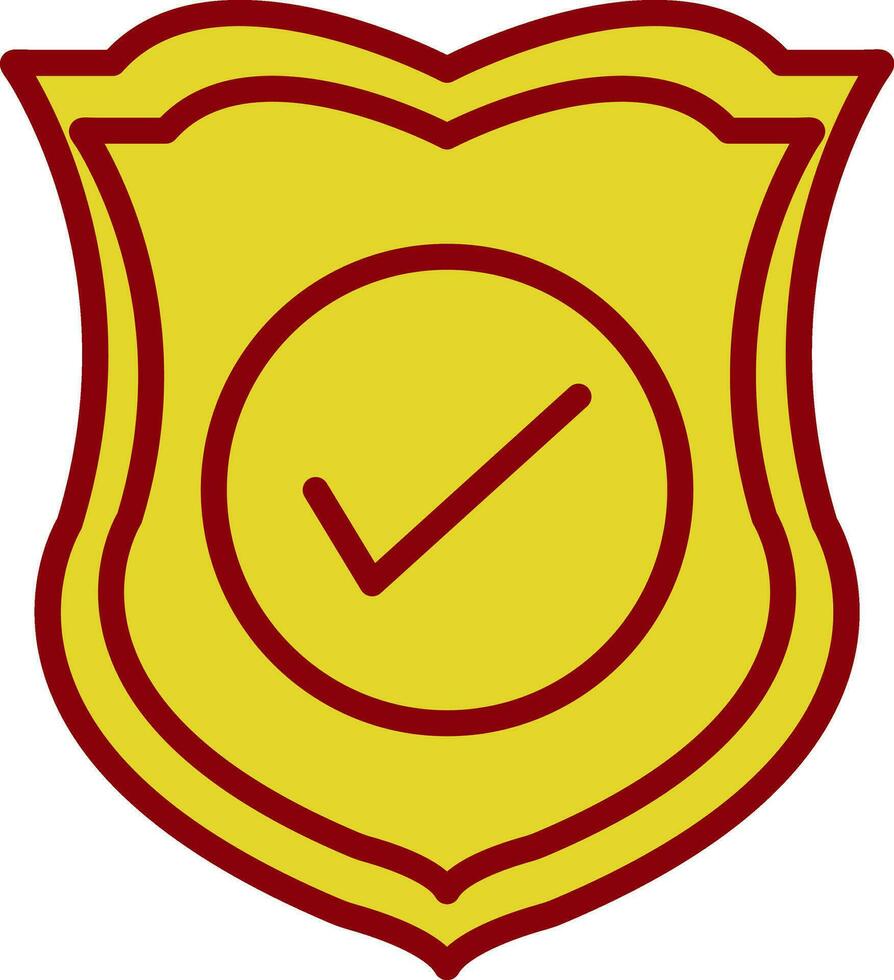 diseño de icono de vector de escudo