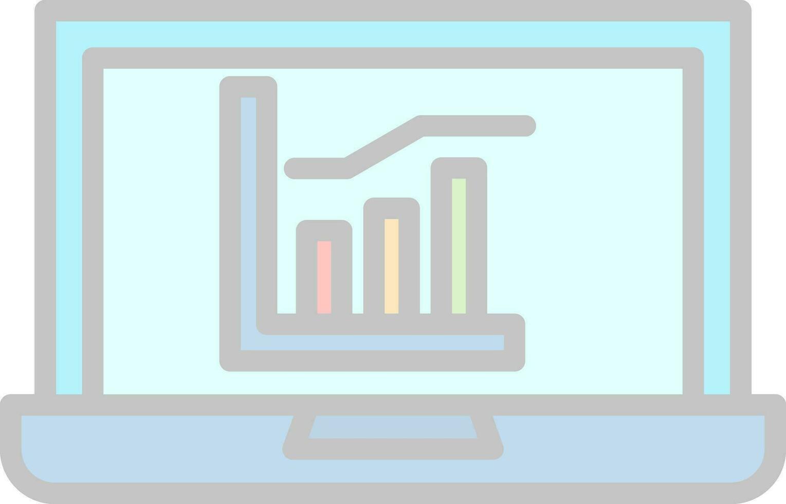 Analytics Vector Icon Design