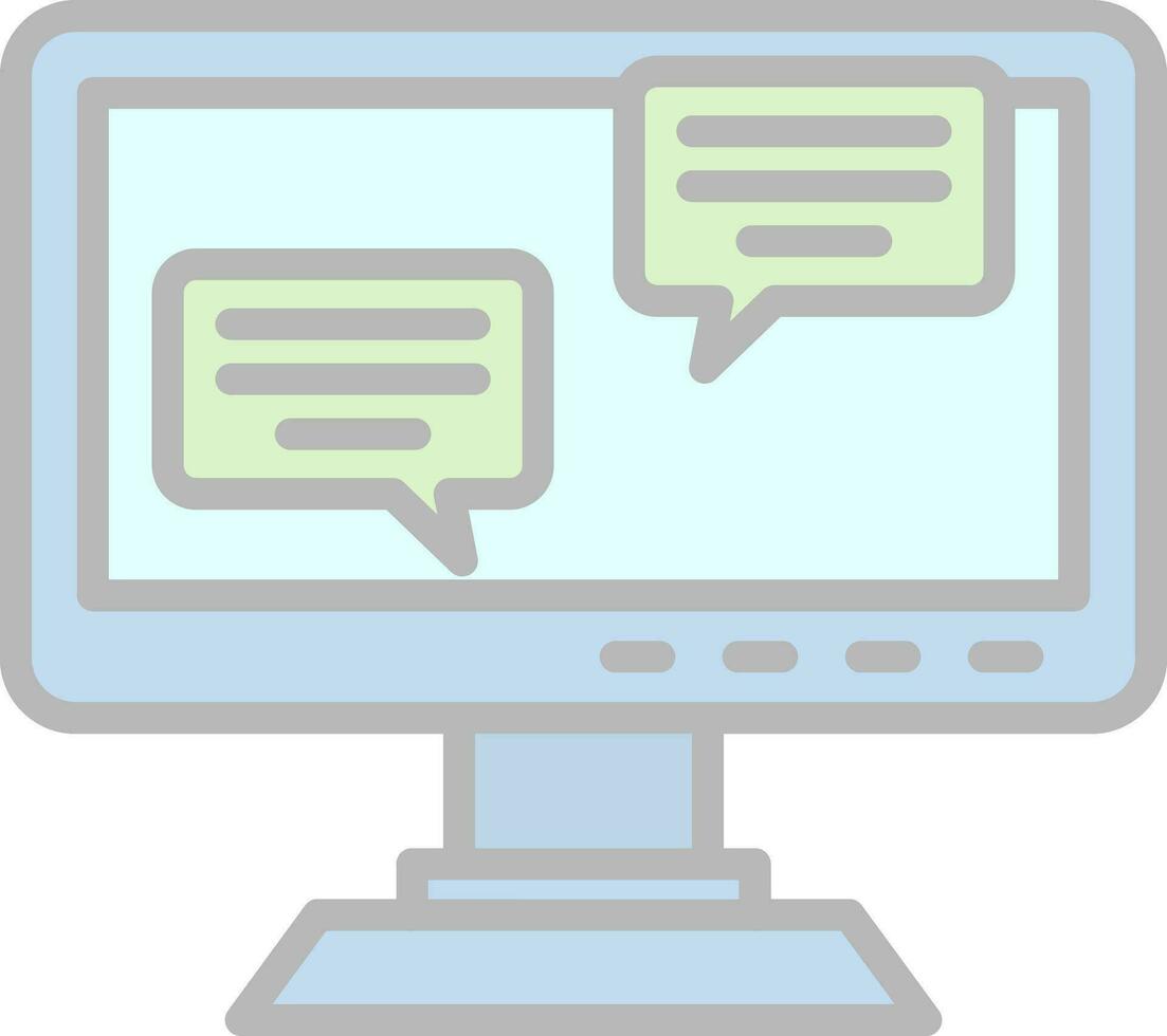 Asking Vector Icon Design