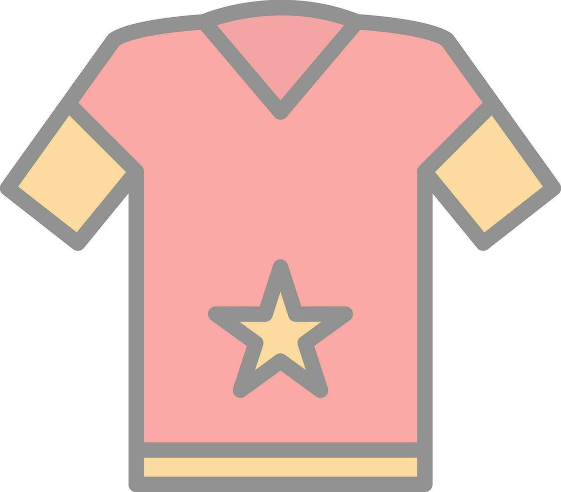 T shirt Vector Icon Design