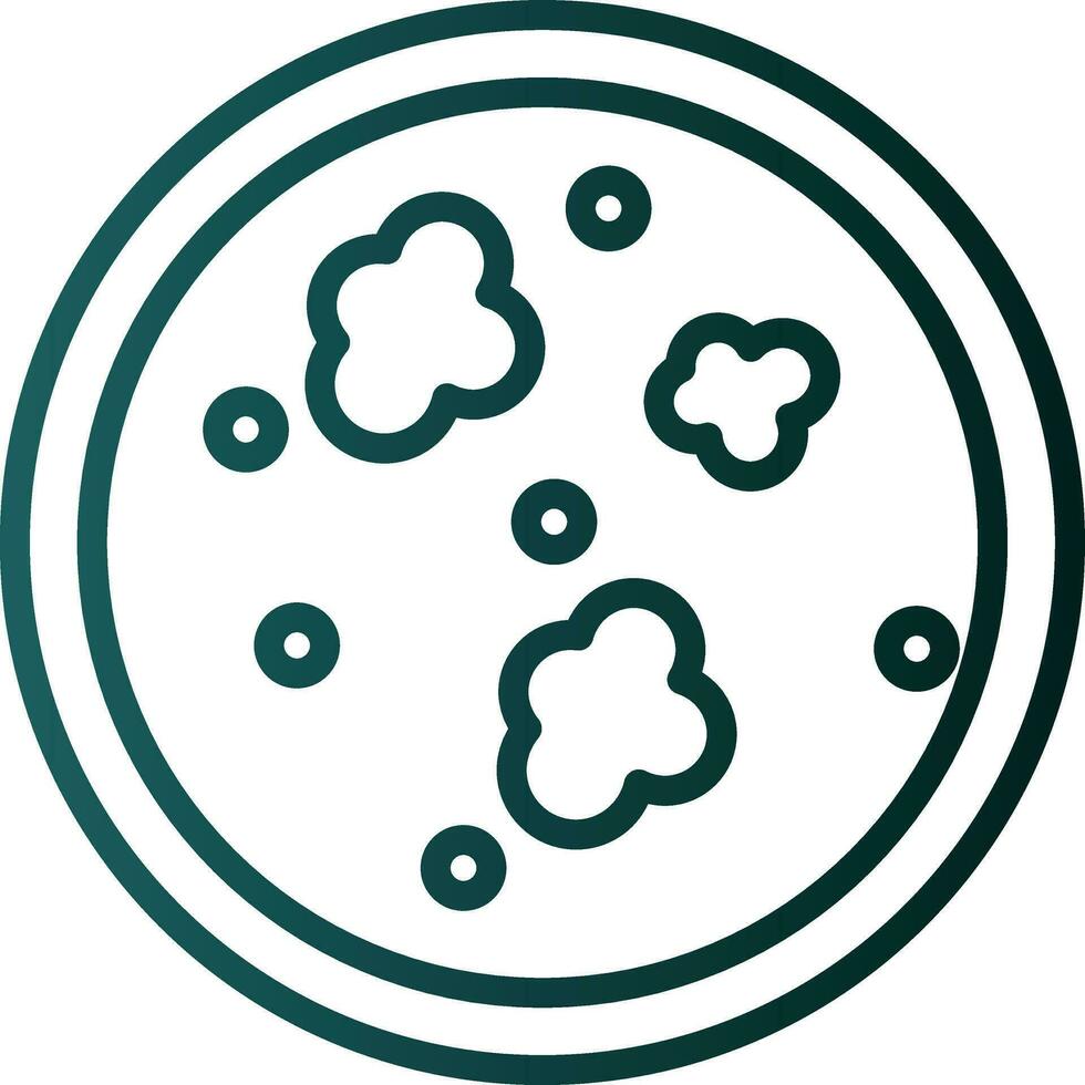 Petri dish Vector Icon Design