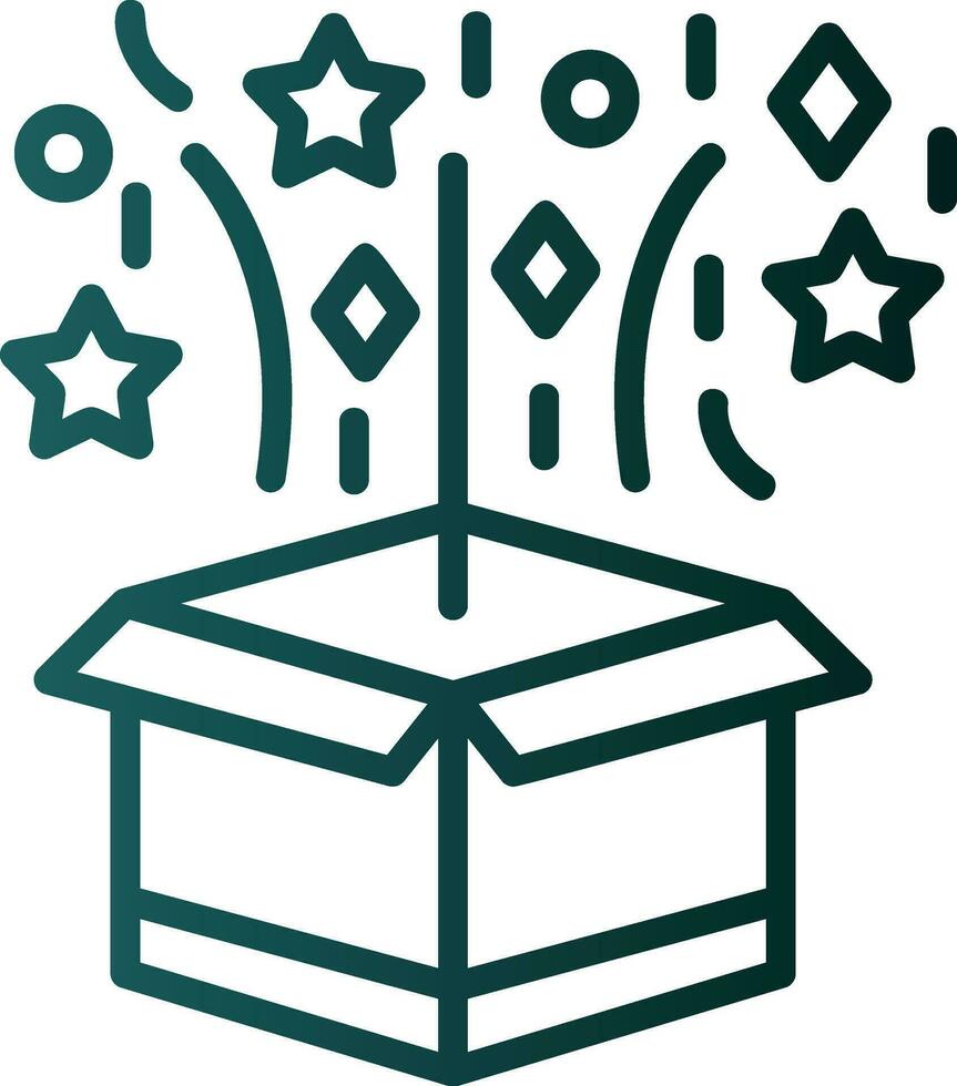 Magic box Vector Icon Design