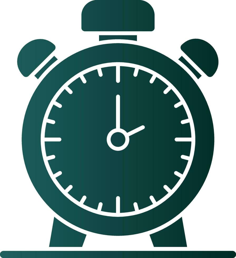 Alarm clock Vector Icon Design
