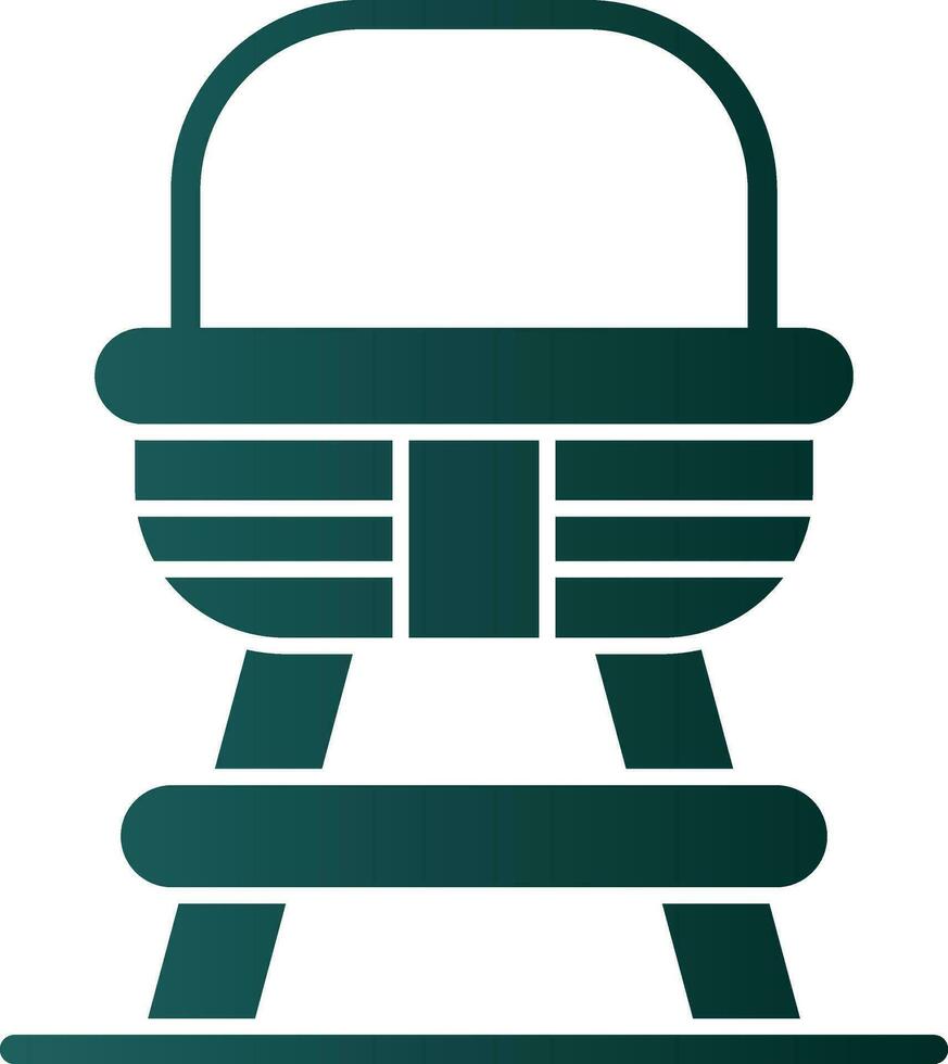 Baby chair Vector Icon Design