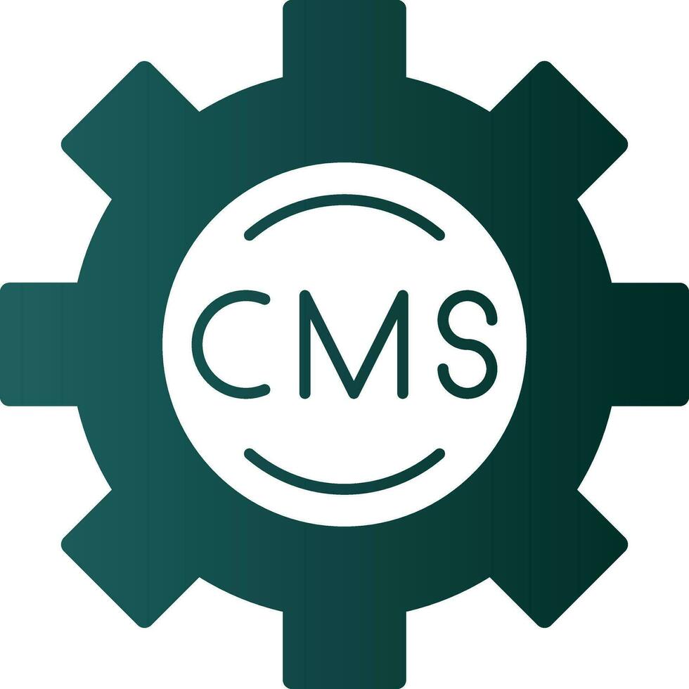 CMS Vector Icon Design