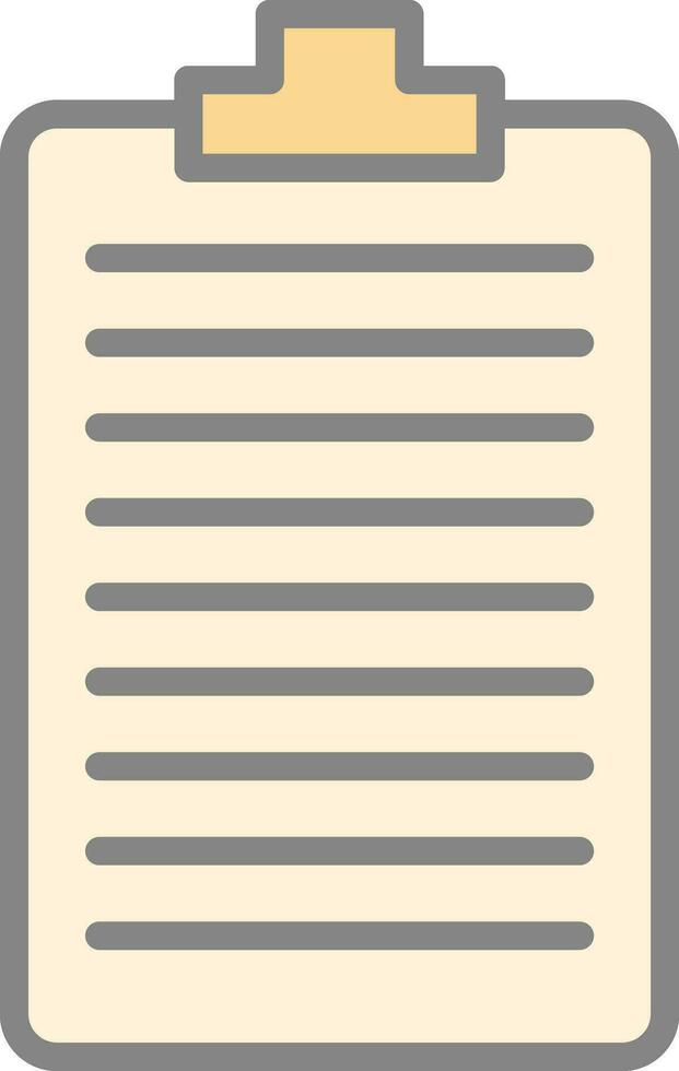 Clipboard Vector Icon Design