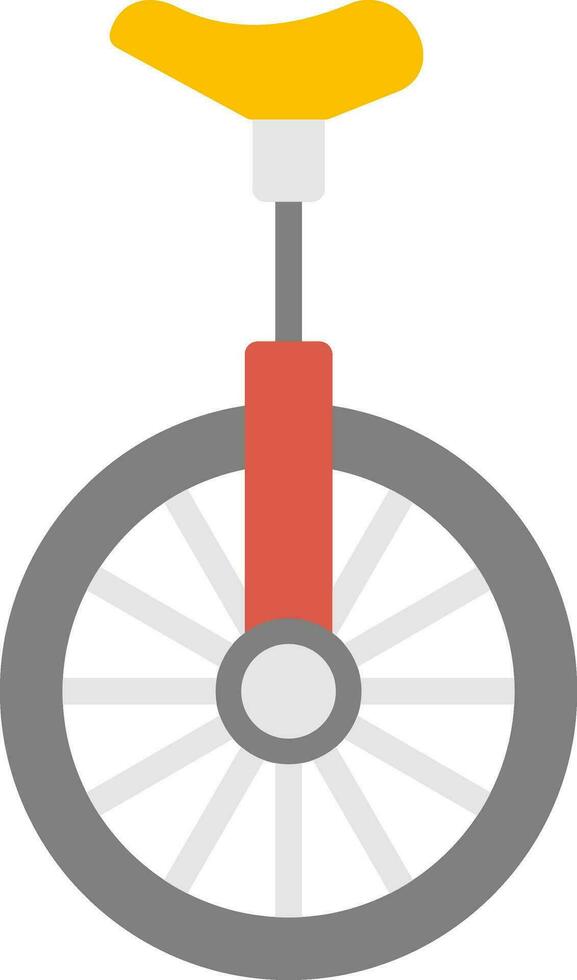 Monocycle Vector Icon Design