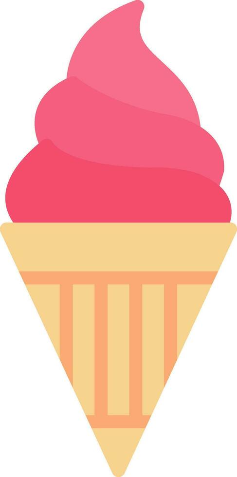 diseño de icono de vector de helado