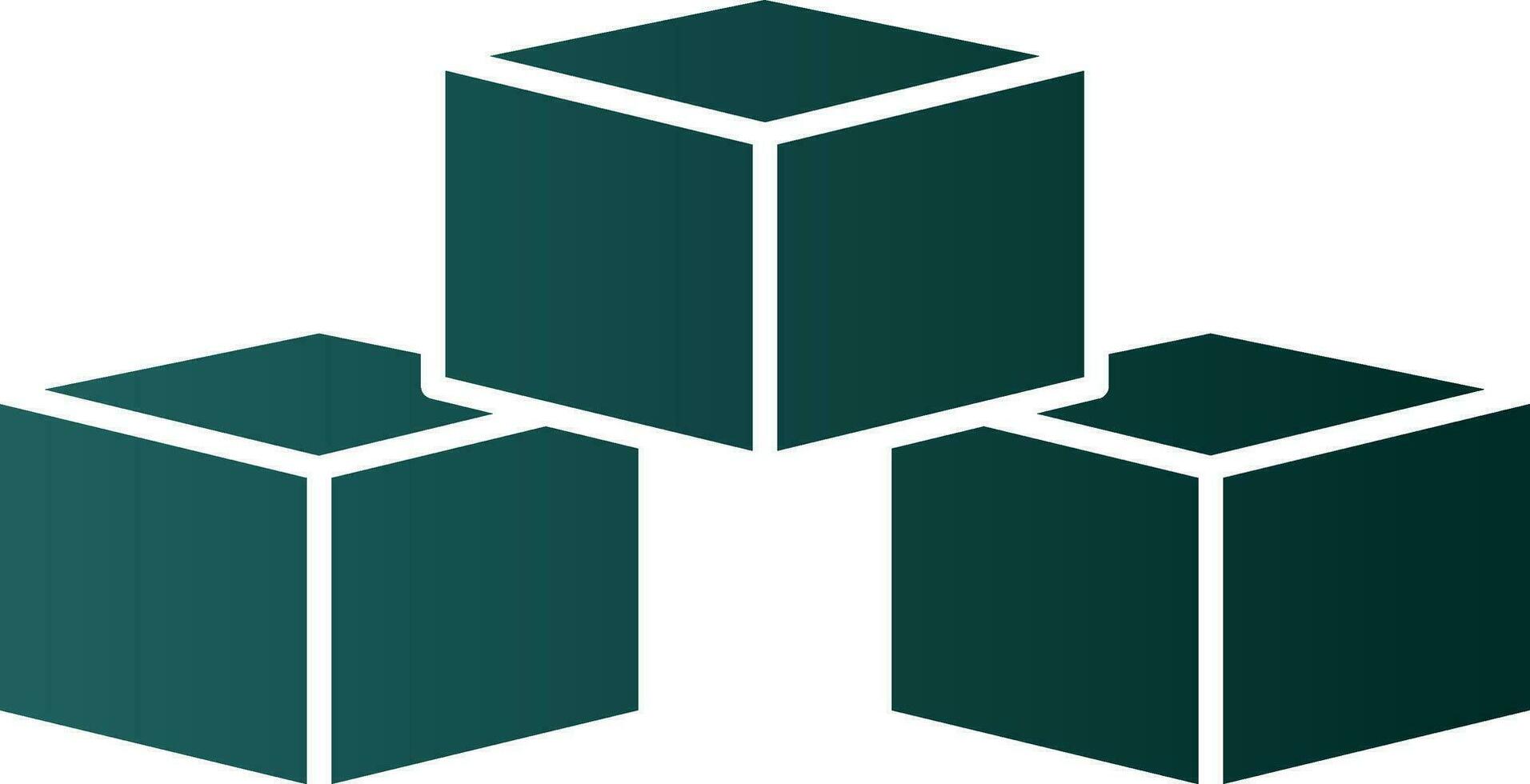 Blocks Vector Icon Design
