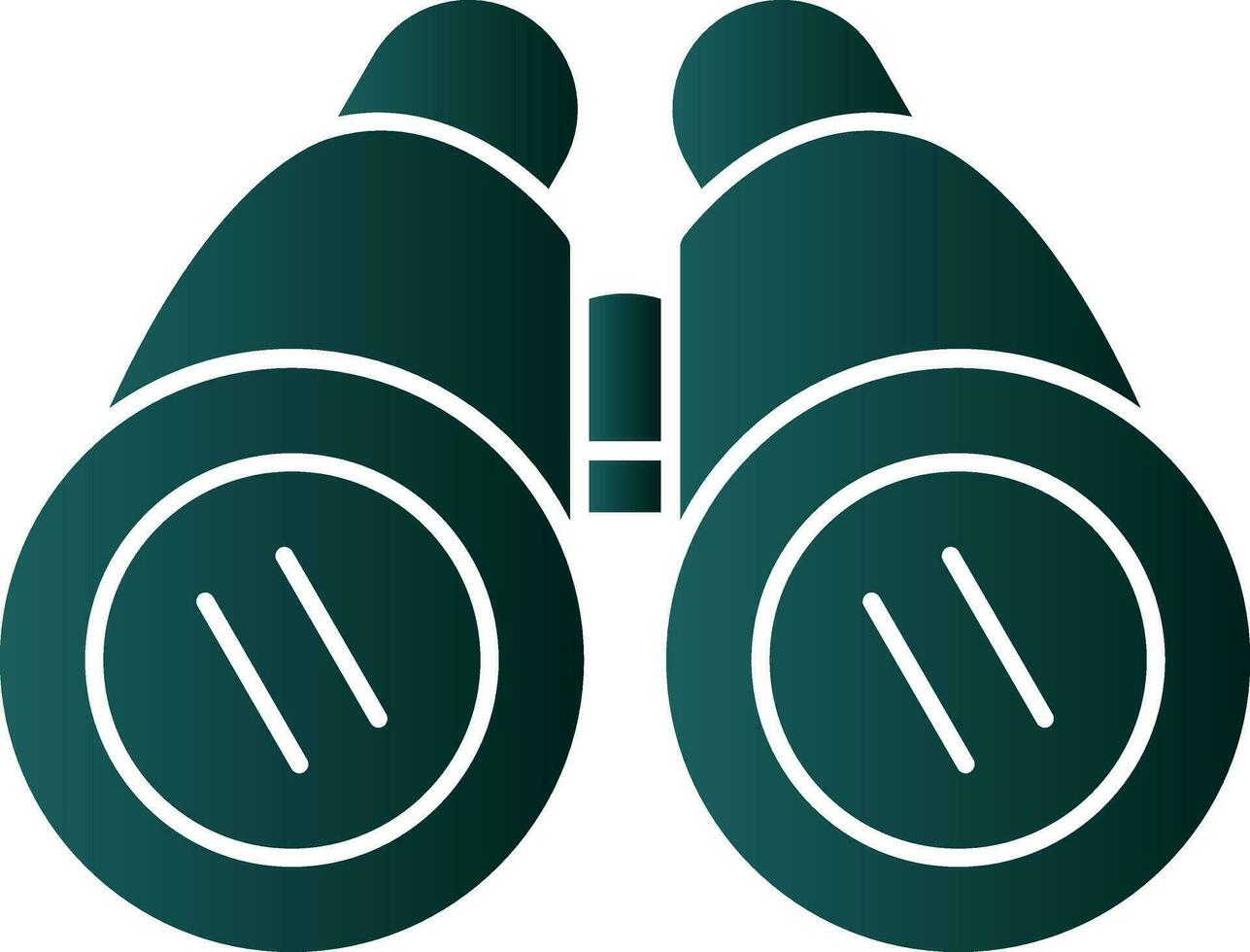 Binocular Vector Icon Design