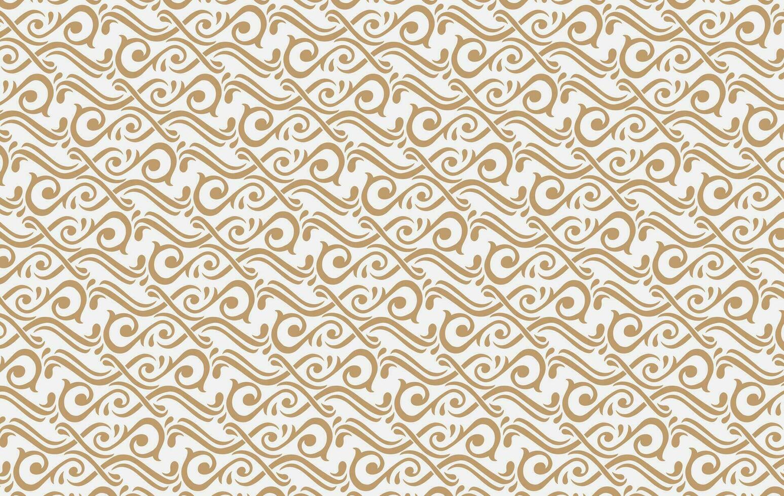 hand drawn vintage floral pattern vector