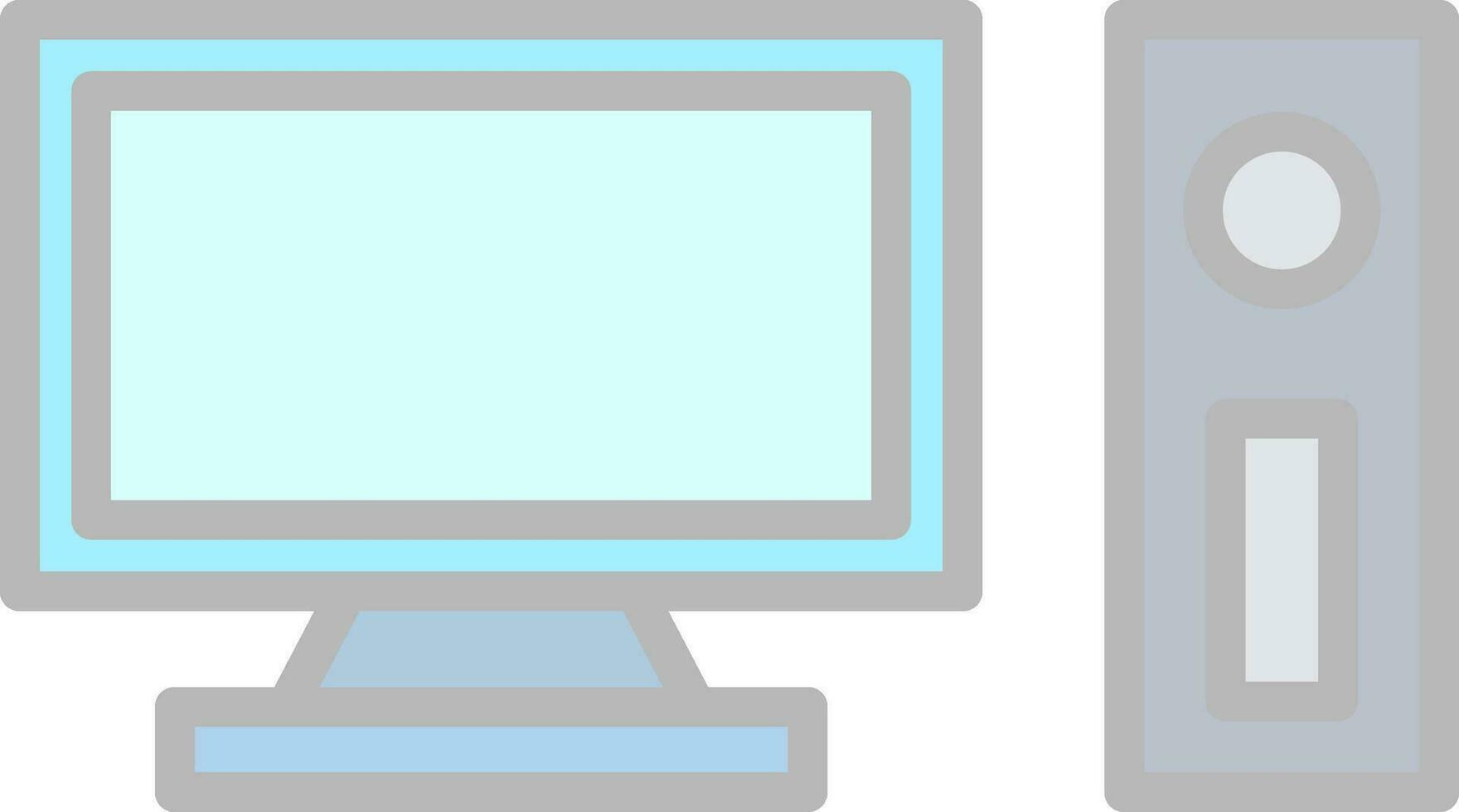 Computer Vector Icon Design