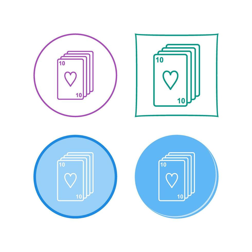 Deck of Cards Vector Icon