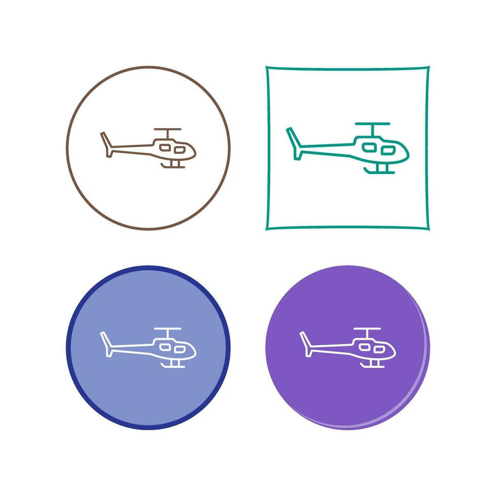 Helicopter Vector Icon