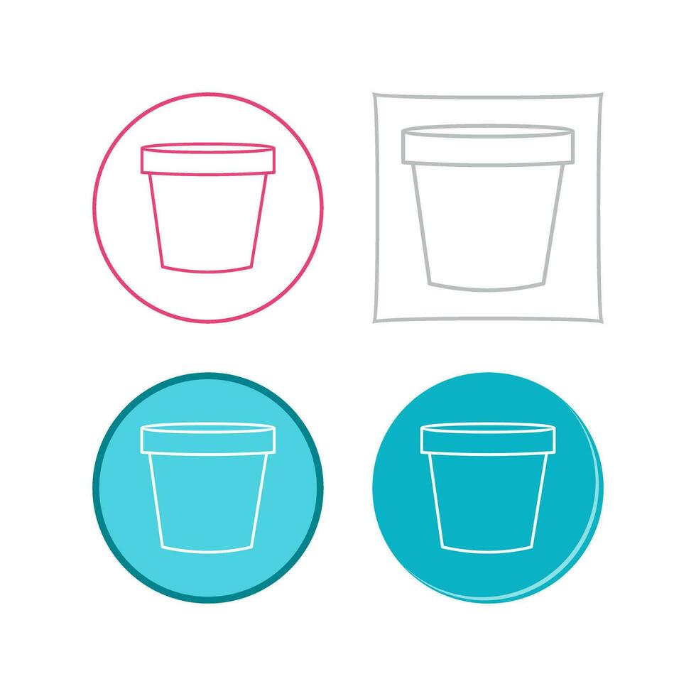 Plant Pot Vector Icon