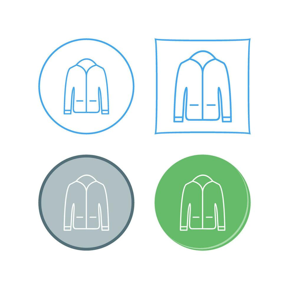 Men's Jacket Vector Icon