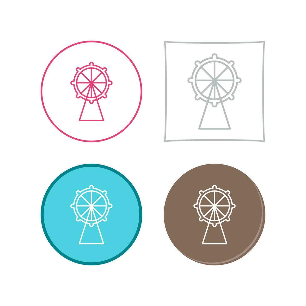 Ferris Wheel Vector Icon