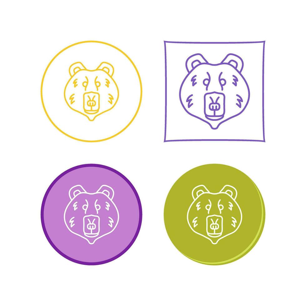 Polar Bear Vector Icon