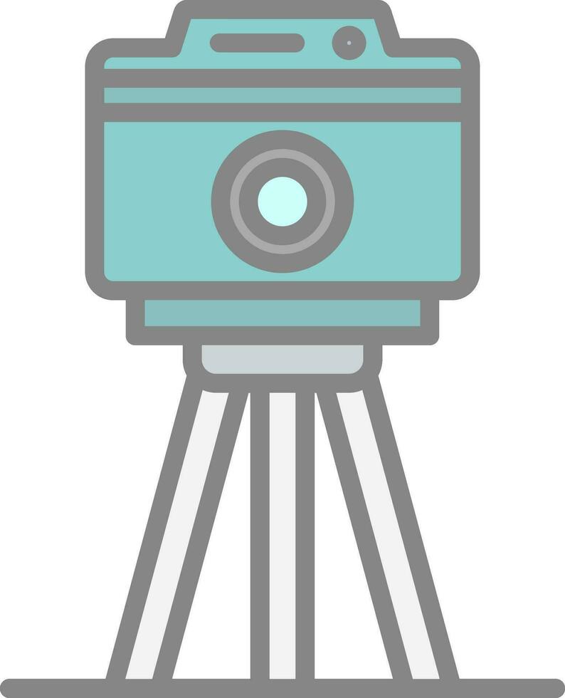 Tripod Vector Icon Design