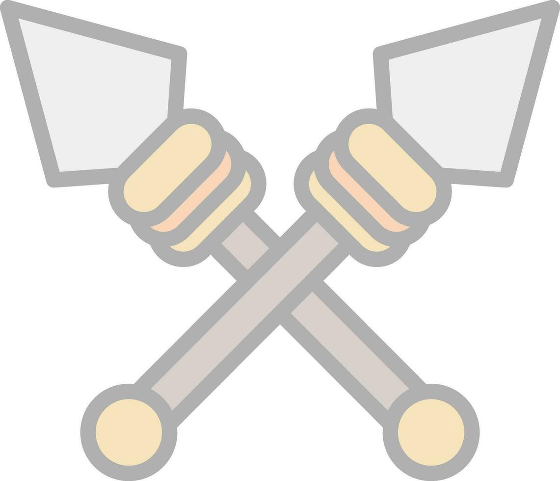 Spear Vector Icon Design