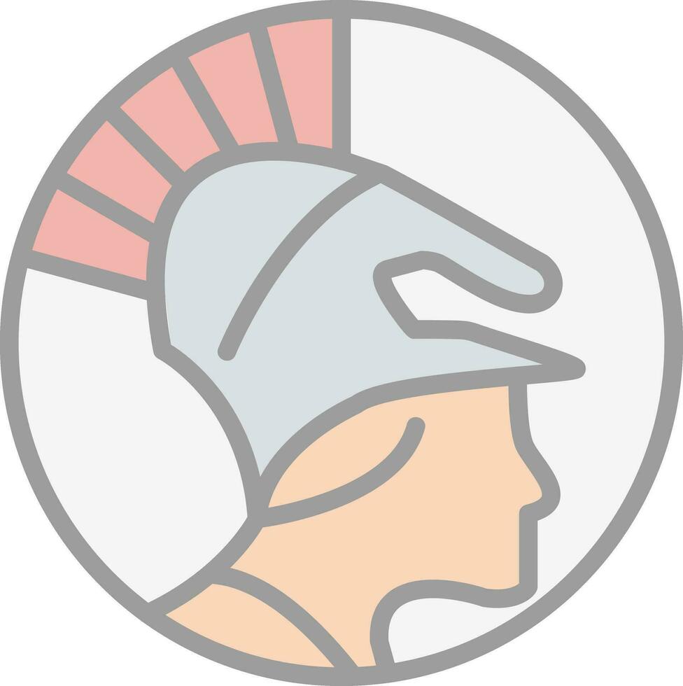 Athena Vector Icon Design