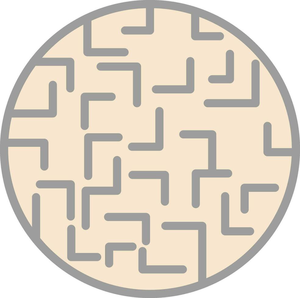 Labyrinth Vector Icon Design