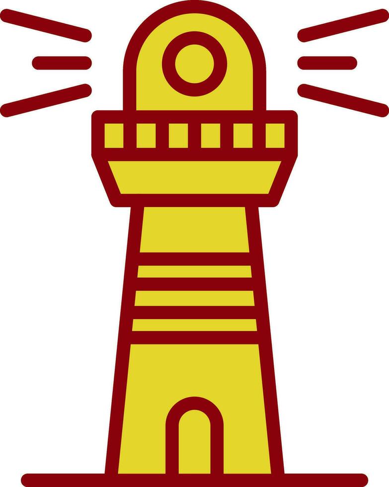 Lighthouse Vector Icon Design