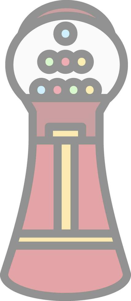 Gumball machine Vector Icon Design